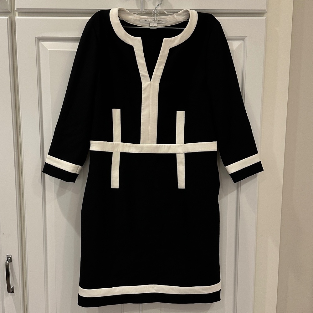 Diane von Furstenberg Black & White Dress - Size 6